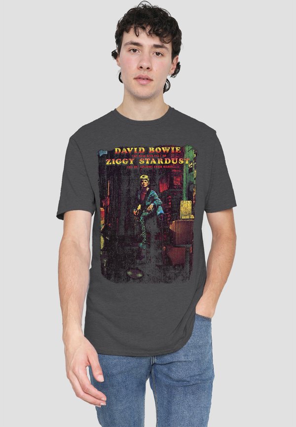 DAVID BOWIE ZIGGY STARDUST ALBUM - T-Shirt print - anthracite