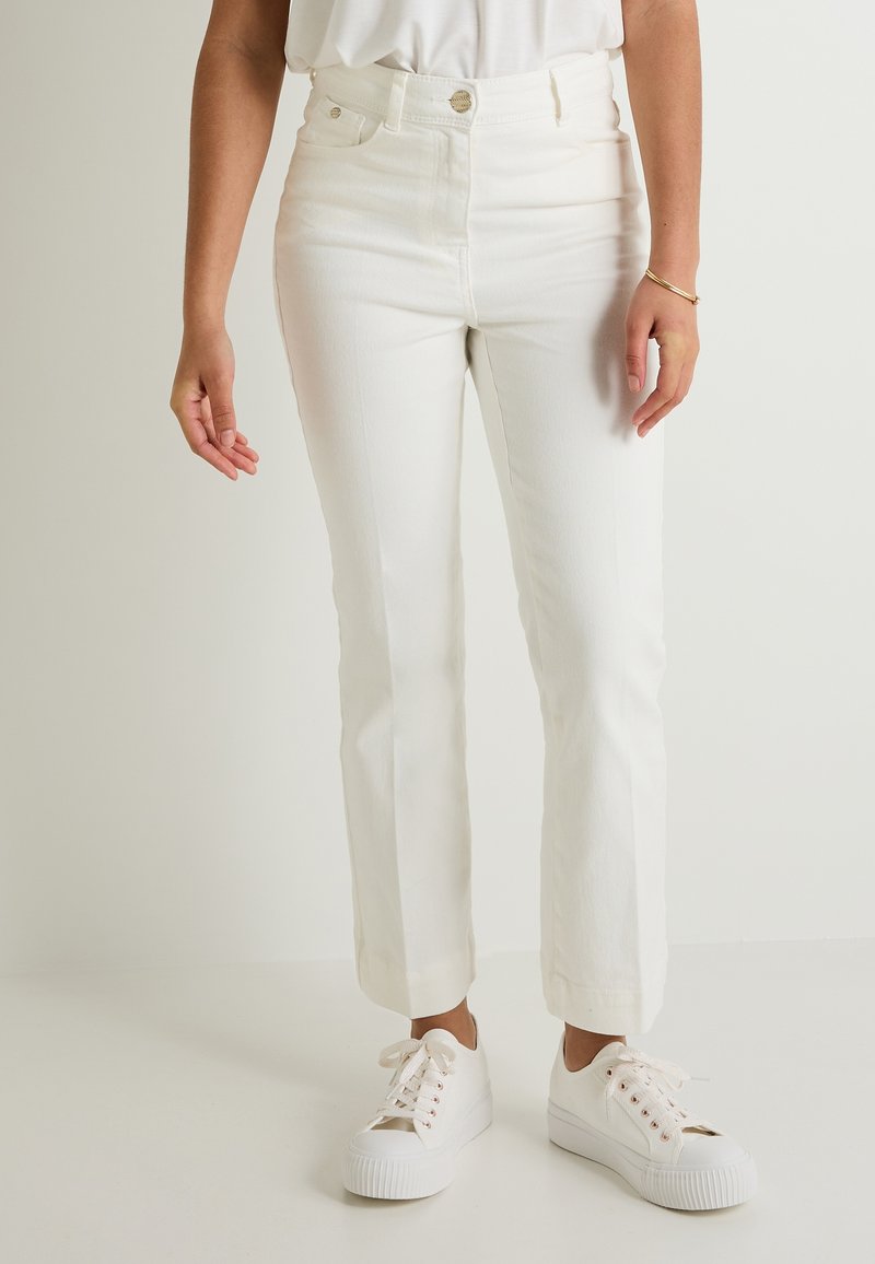 Grain de Malice Vaqueros slim fit - blanc