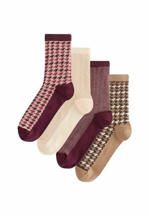 4 PACK - Calze - heritage check