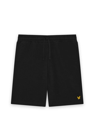 Lyle & Scott, LYLE & SCOTT MID BOTTOMS SPORTS LOOPBACK SHORTS - Trainingsbroek -  jet black