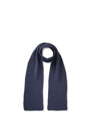 United Colors of Benetton, SARF IN 100%  IN CARDIGAN STITCH... - Scarf - blue