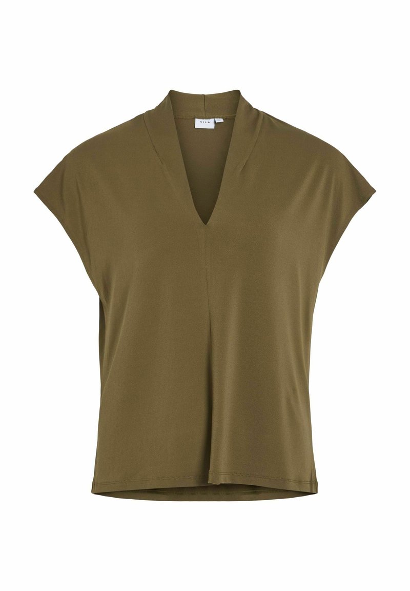 Vila Blouse olijfgroen
