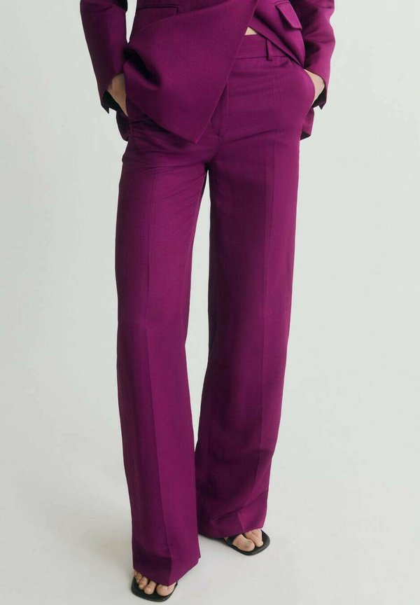 ANNA - Trousers - fuchsia