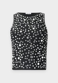STUDDED  - Topp - black