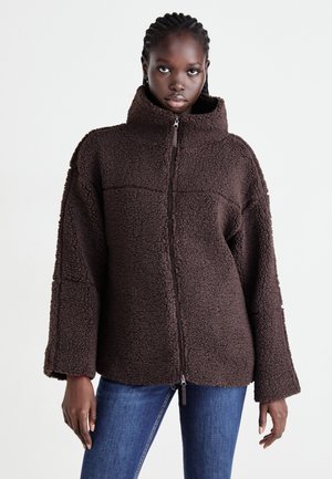 ZIP JACKET - Fleecejakke - mole