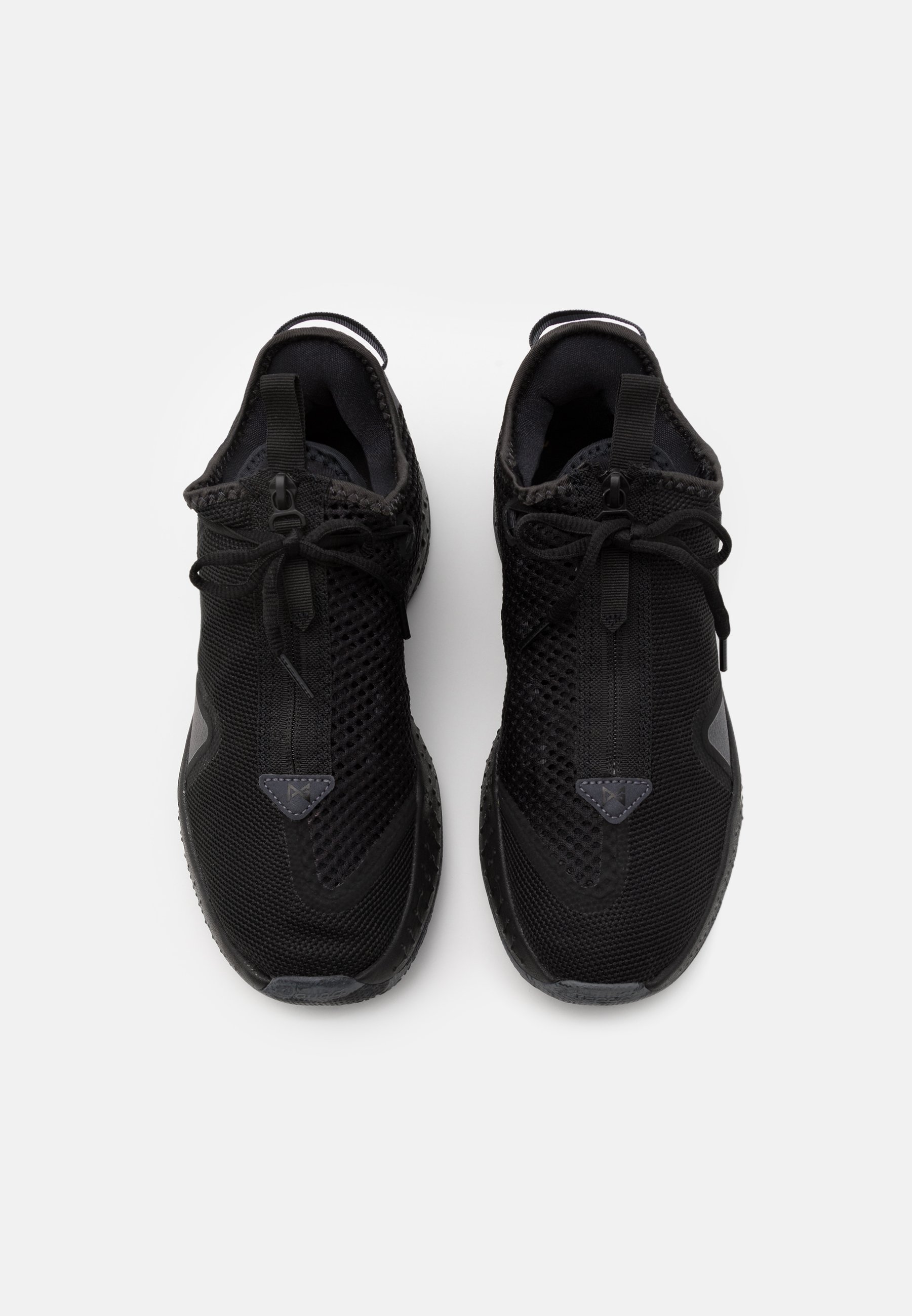 Nike Performance PG 4 - Basketball shoes - black/metallic dark  grey/black/cool grey/anthracite/black - Zalando.de