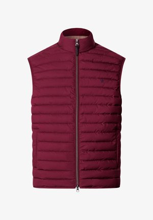 Hackett London, HACKETT LONDON WAISTCOAT ULTRA LW GILET - Bodywarmer - oxblood red