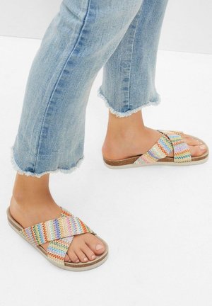 bonprix Ciabattine - multicolor