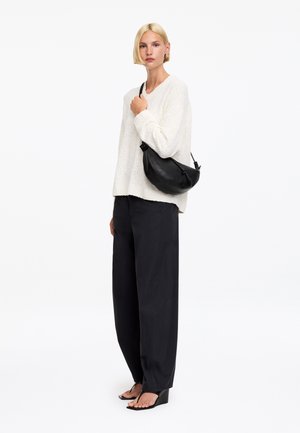 ARKET, CRESCENT - Handbag - black
