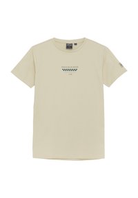 Indian Blue jeans CHEST  - Print T-shirt - sandshell