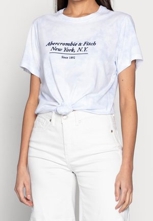 Abercrombie & Fitch Print T-shirt - blue