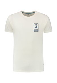 Camiseta estampada - white stream