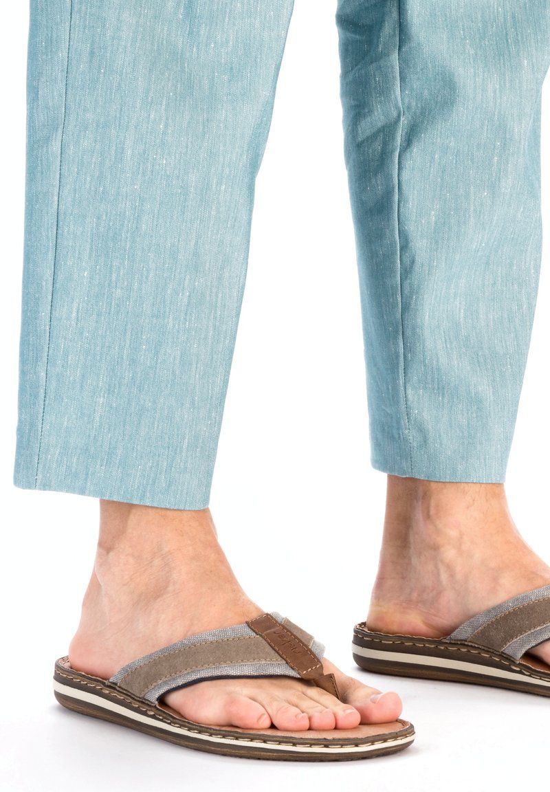 Rieker Teenslippers - brun