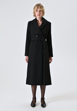 DOPPIOPETTO  - Cappotto corto - black