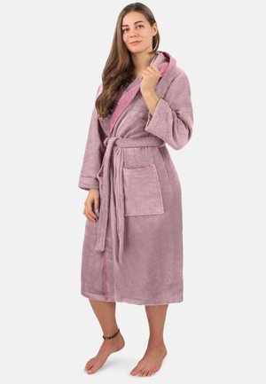 Normani UNISEX ROB - Bademantel - rosa hellrosa