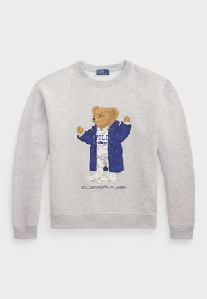 Polo Ralph Lauren POLO BEAR FLEECE CREWNECK - Sweatshirt - light smoke heather