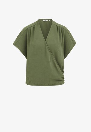 WE Fashion, Blouse - olive green