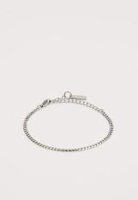 TINY CUBAN BRACELET UNISEX - Pulseira - silver-coloured