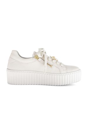 SNEAKER LOW - Trainers - panna gold