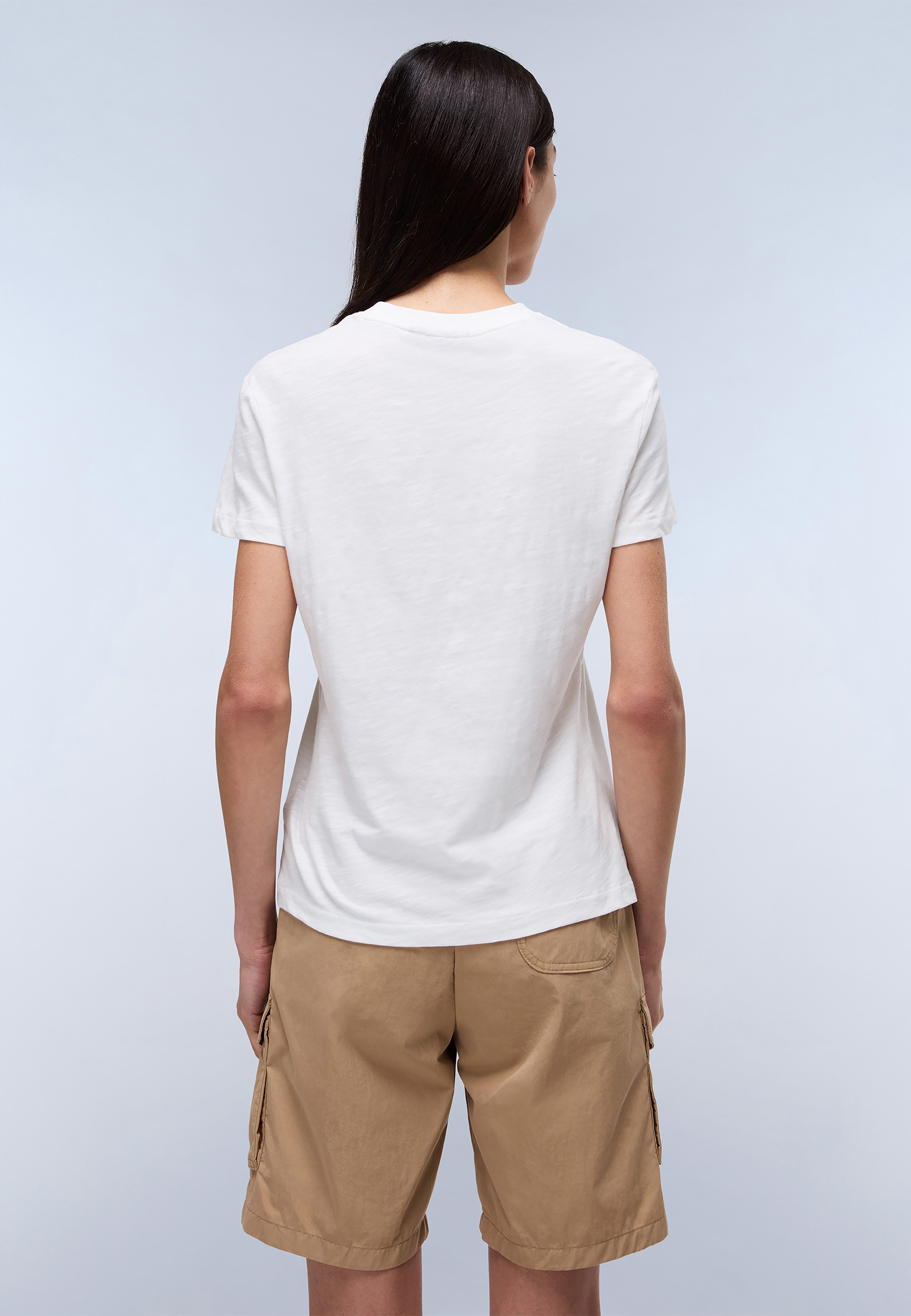 売れ筋商品|||ナパピリ Tシャツ レディース トップス FETE BLACK BEAUTY - Print T-shirt - white Napapijri FETE BLACK BEAUTY - T-shirt print - white/wit