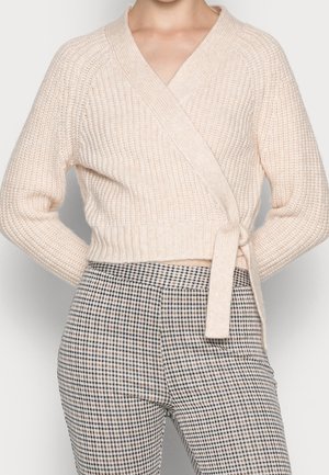 Chaqueta de punto - tan