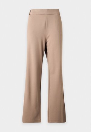ONLY Carmakoma, CARGOLDTRASHS TRAIGHT PANT - Trousers - taupe gray