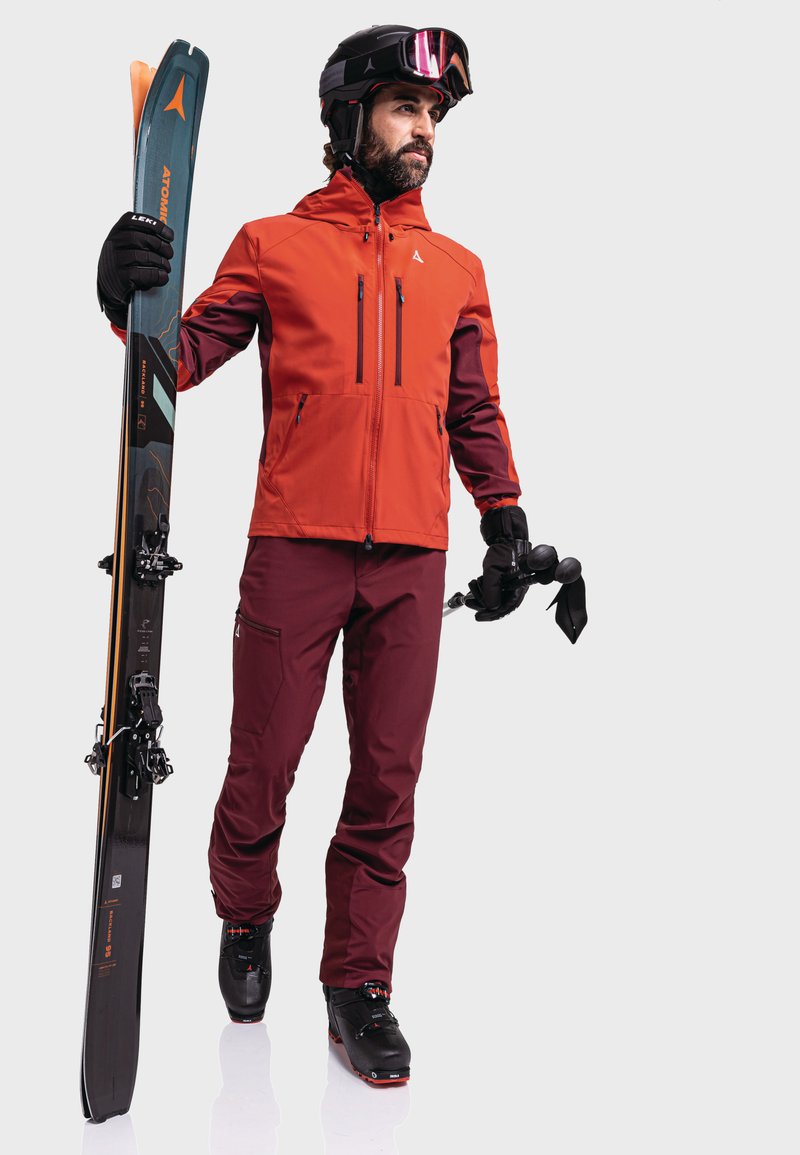 Schöffel Softshelljas oranje Schöffel Softshelljas oranje