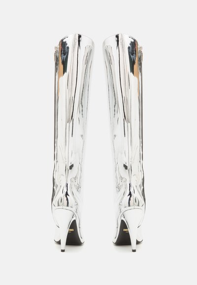 MOSCHINO STIVALE DONNA - Bottes - argento