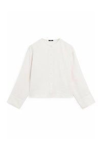 FLOWING WITH BUTTONS - Blouse - beige