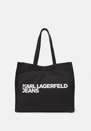 LOGO SHOPPER - Shopper - black