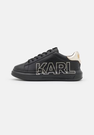 KARL LAGERFELD Matalavartiset tennarit - black