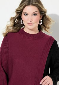 MIAMODA WITH COLOR BLOCK  - Svetr - purple