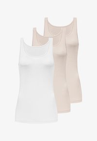 Unausgewählt, beige weiß