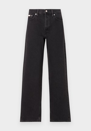 Calvin Klein Jeans LOOSE - Brīva piegriezuma džinsi - essential black