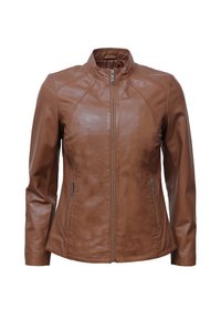 JCC Veste en cuir - cognac