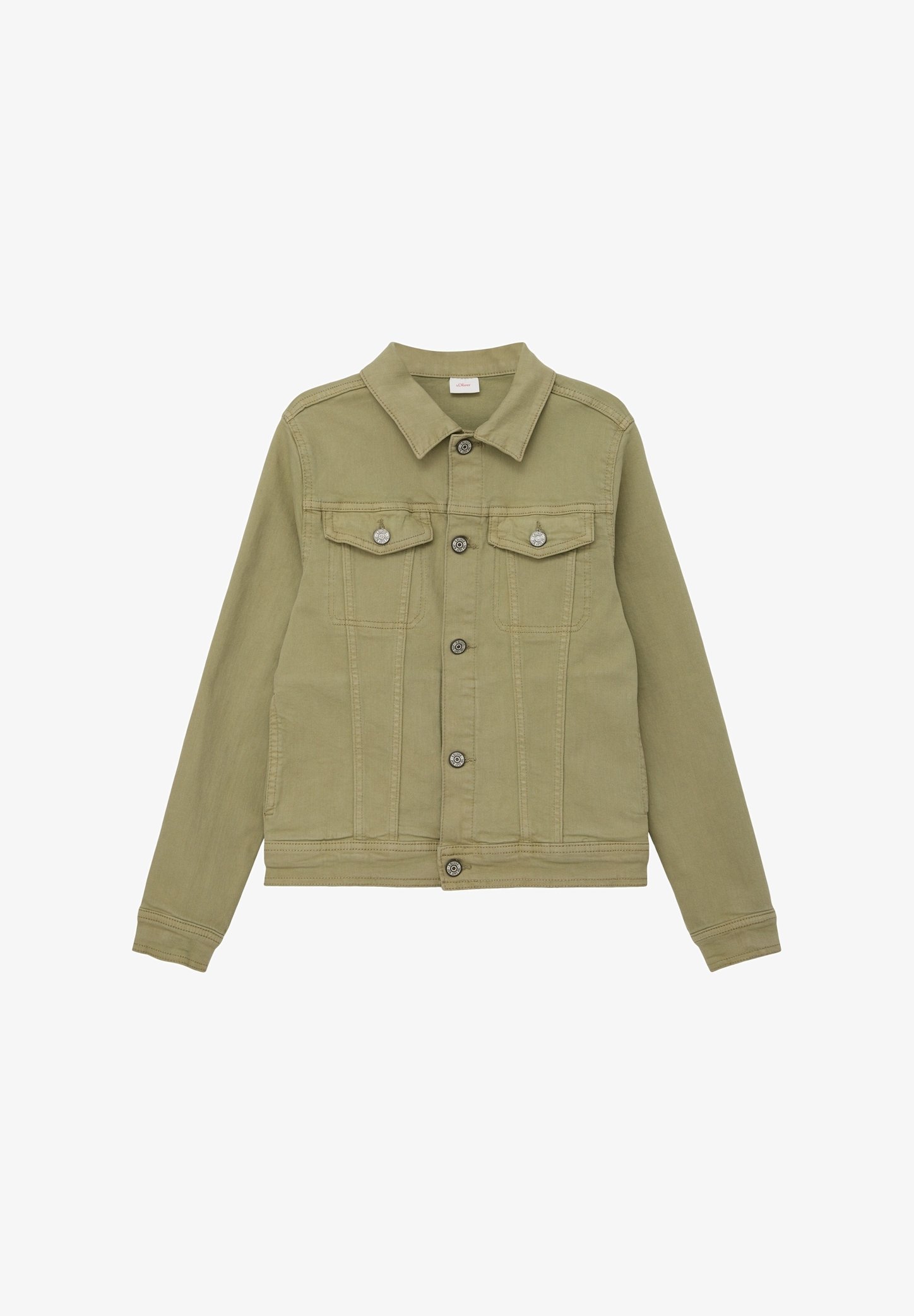 Veste en jean olivgrün/vert foncé