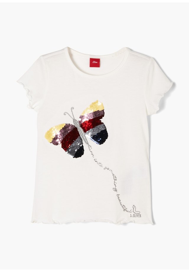 T-Shirt print - offwhite