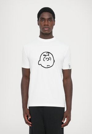 T-Shirt print - bianco ottico