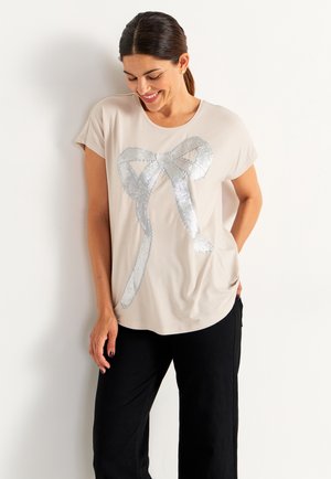Cellbes of Sweden T-Shirt print - light beige
