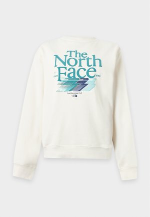 The North Face, RETRO TRAIL RELAXED CREW GRAPHIC - Φούτερ - off-white