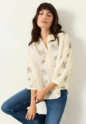 FatFace, PETITE FIT - BLOUSE - Bluse - ivory embroidered