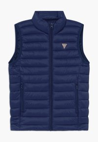 Guess - JUNIOR PADDED CORE UNISEX - Bodywarmer - blue Miniatuurafbeelding 1