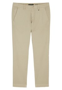 STIG SHAPED FIT LEG REGULAR LENGTH WELT POCKETS - Chino - pure cashmere