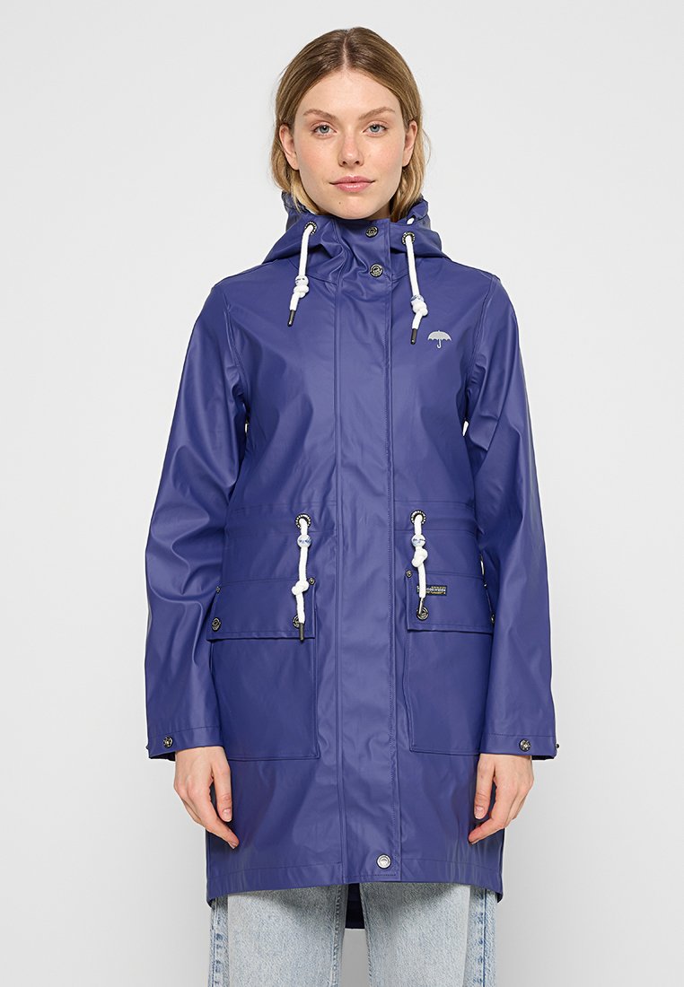 Schmuddelwedda Regenjas donkerblauw