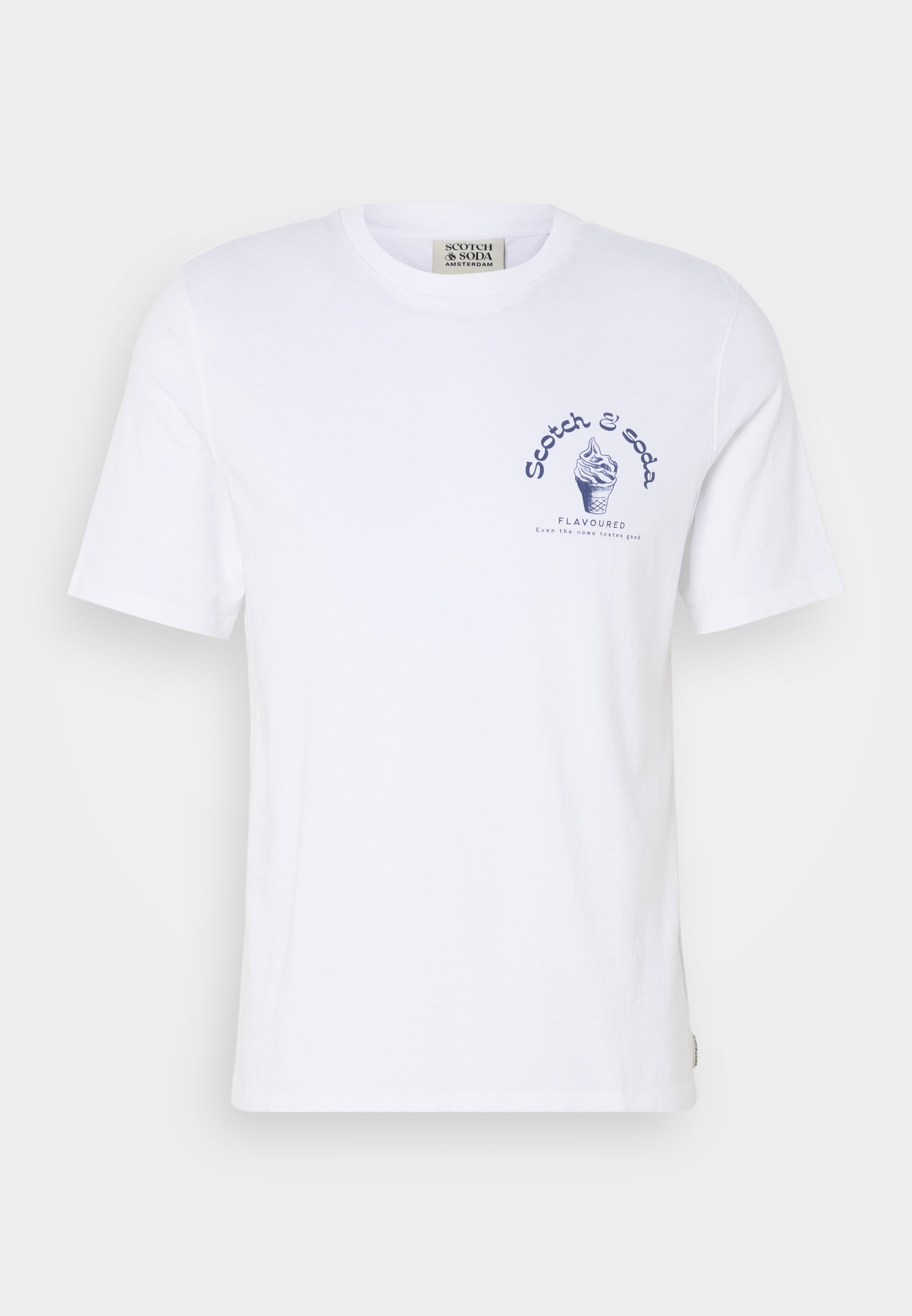 Scotch & Soda - T-shirt z nadrukiem/biały - Zalando.pl