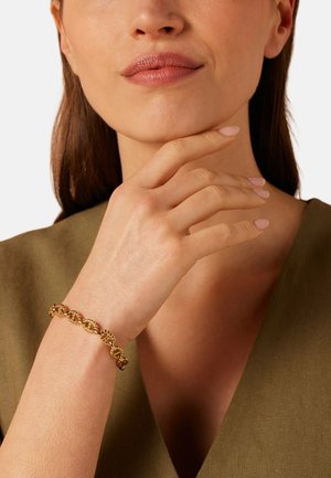 Lucardi, MODERN LOOK - Armband - gold-coloured no stone
