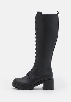 Plateaustøvler - black