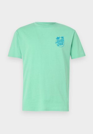 RETREAT DOT UNISEX - Tričko s potlačou - jade