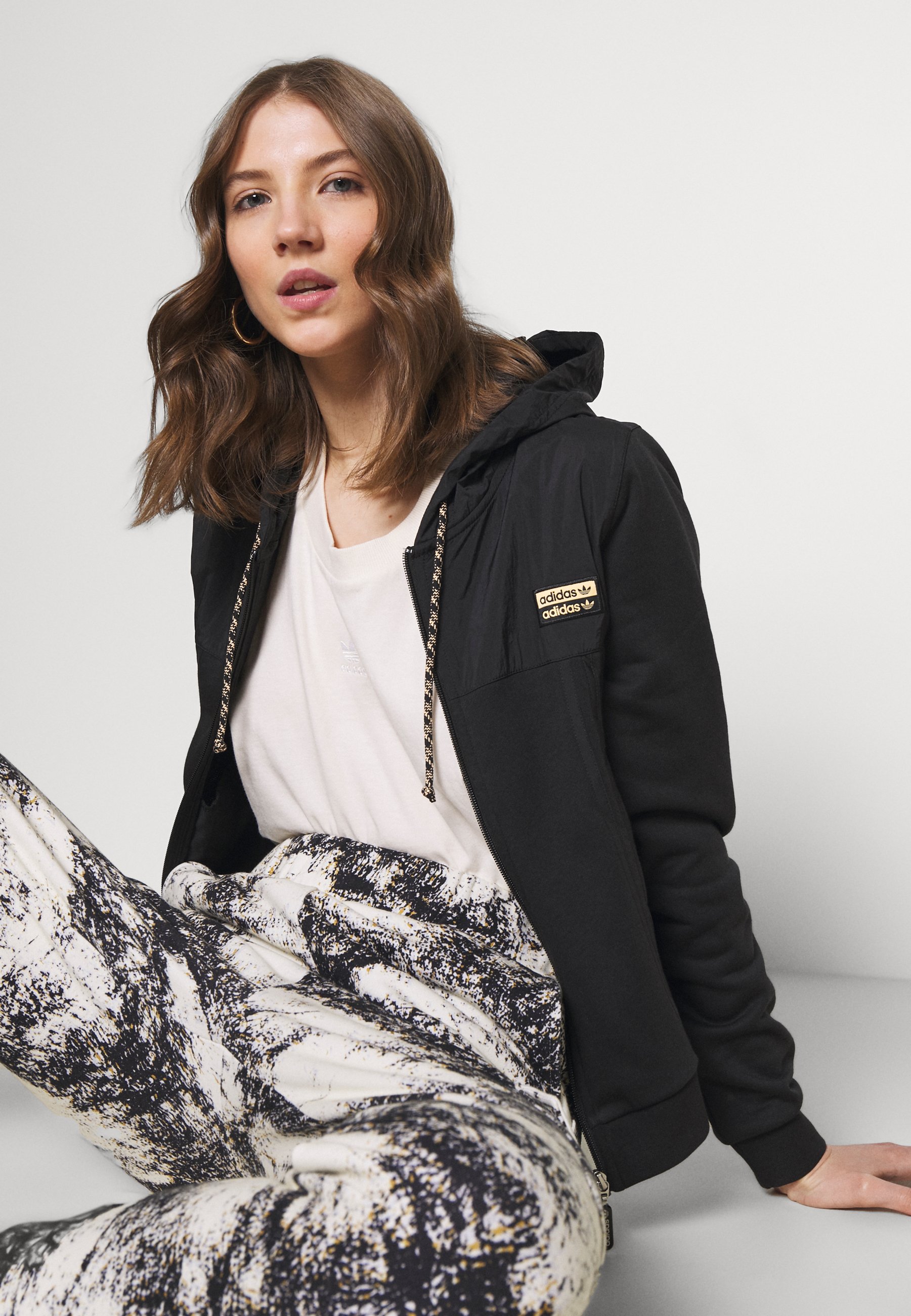 adidas originals zip hoodie women's