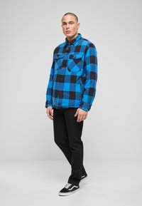 Brandit LUMBERJACKET - Lahka jakna - black/blue